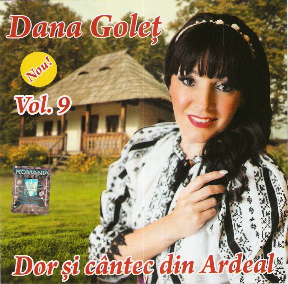 DANA GOLET - DOR SI CANTEC DIN ARDEAL VOL. 9 2017 [ ALBUM CD ORIGINAL ]